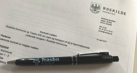 TRASBO Kontrakt med Roskilde Kommune
