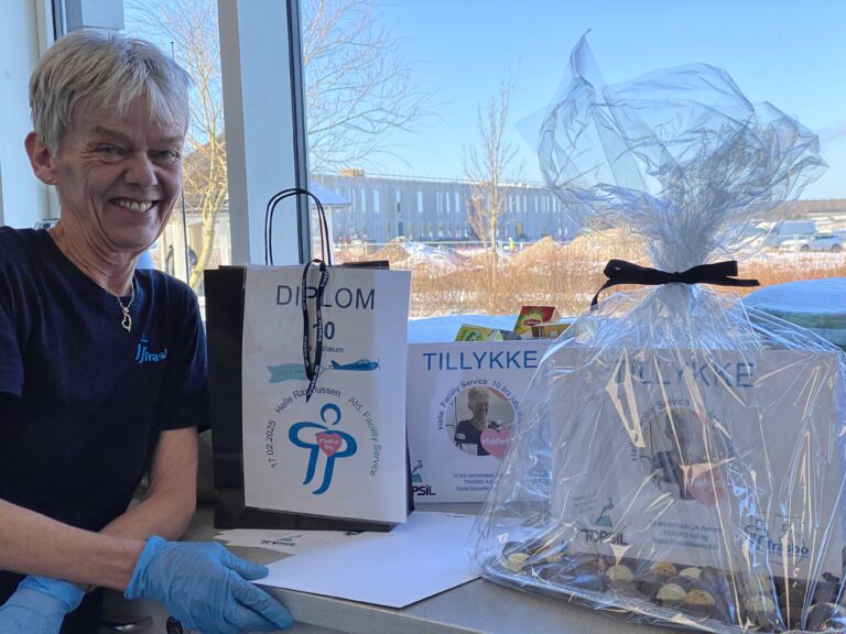 Helle har 10 års jubilæum hos TRASBO – Fordi der er mennesker bag